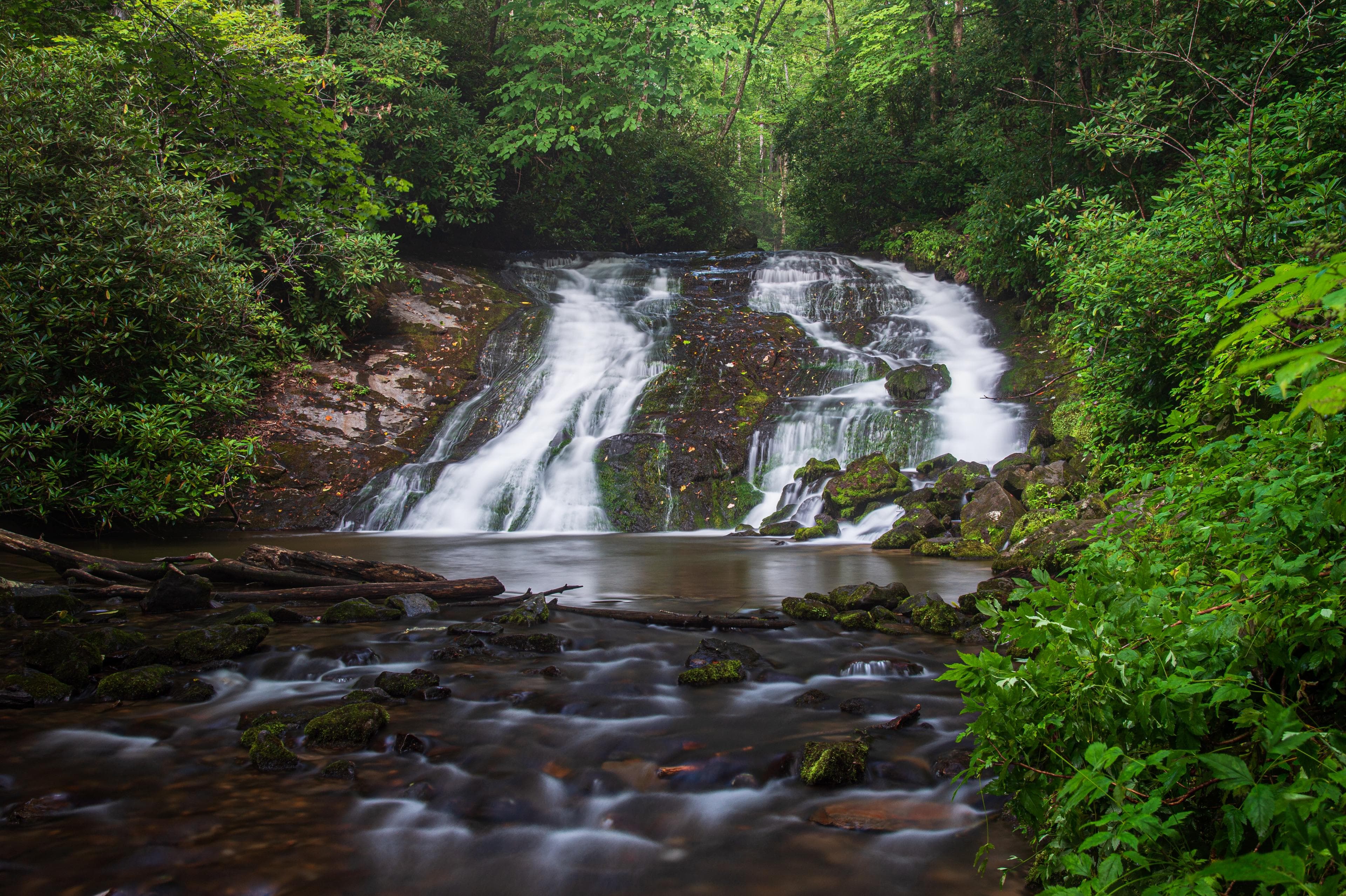 Deep Creek Waterfall Asheville 