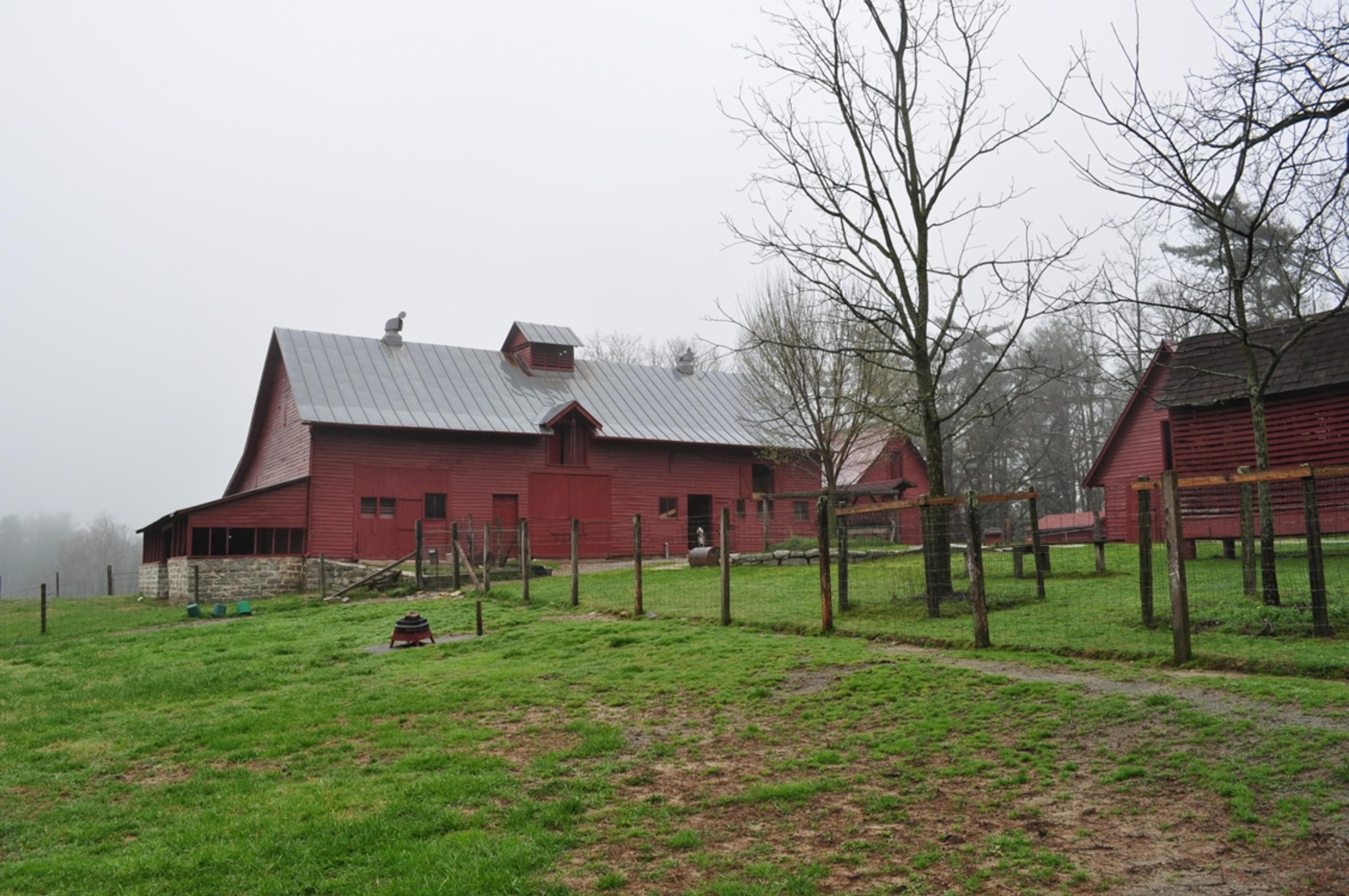 Barn on Glassy Mountain Trail Asheville