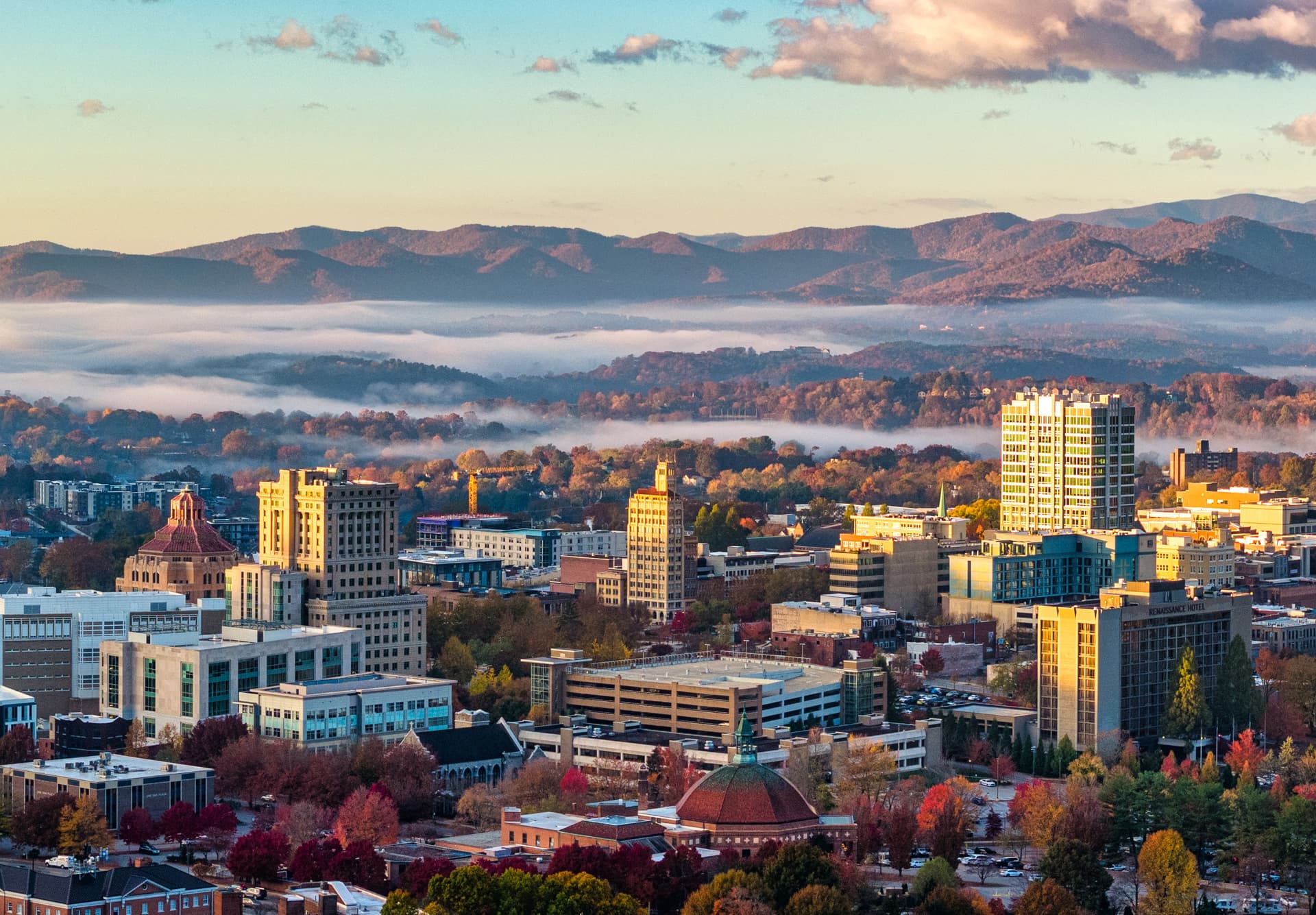 Downtown Asheville by Reggie Tidwell