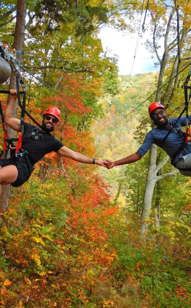 See Beautiful Aerial Views of Asheville’s Fall Colors