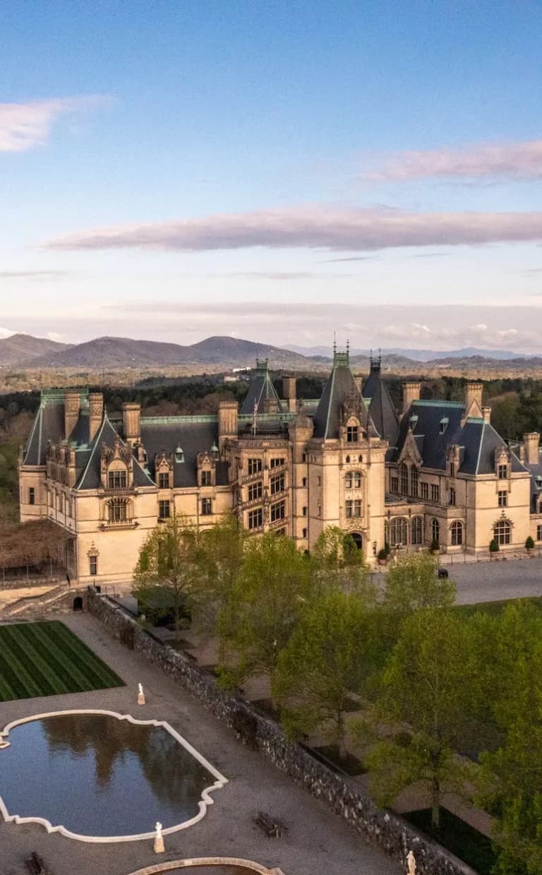 Aerial view of Biltmore