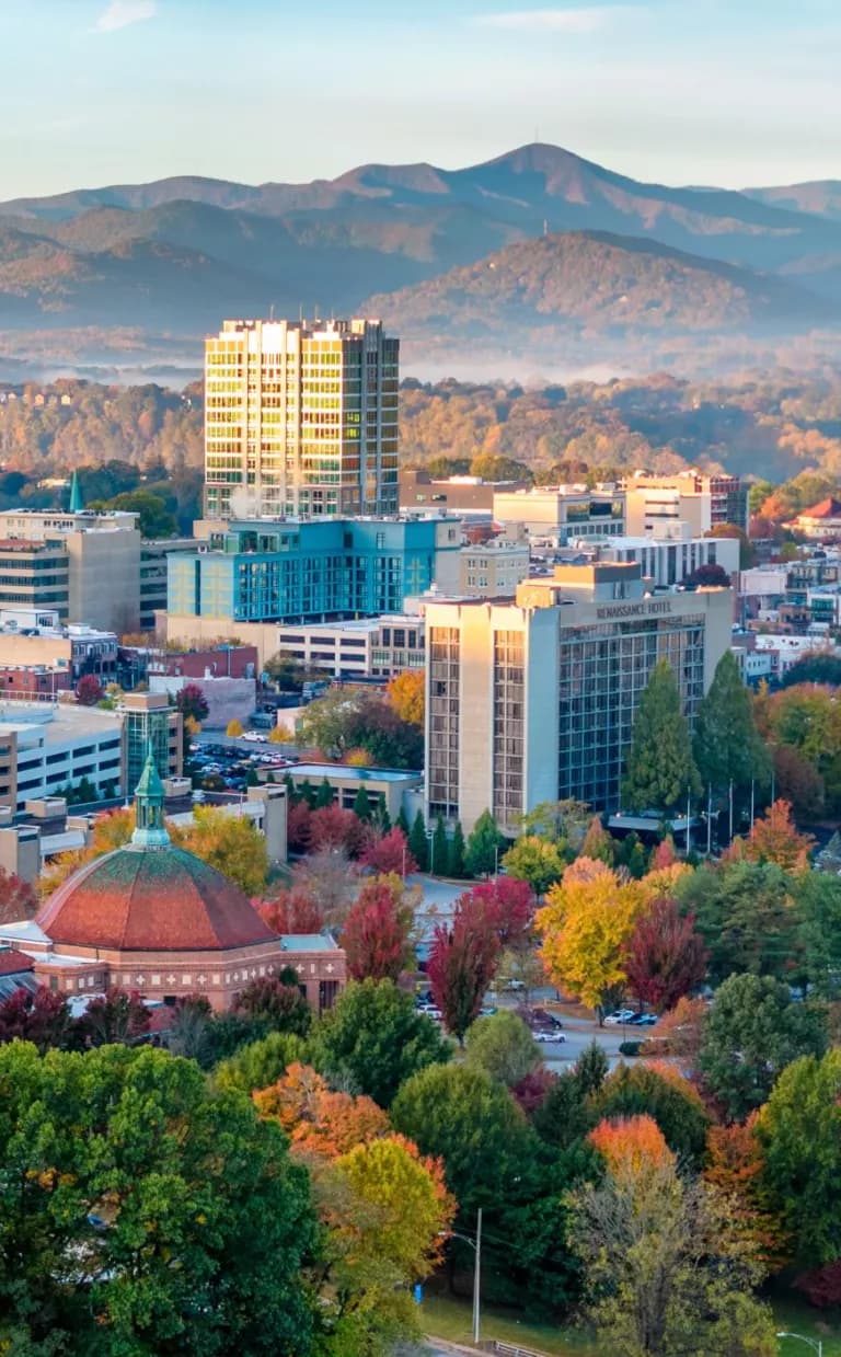 Downtown Asheville by Andre Daugherty