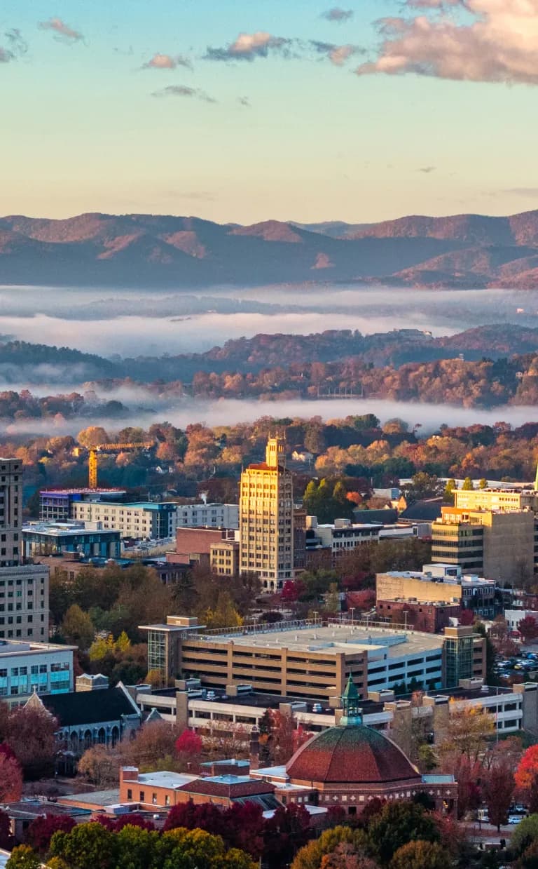 Downtown Asheville by Reggie Tidwell