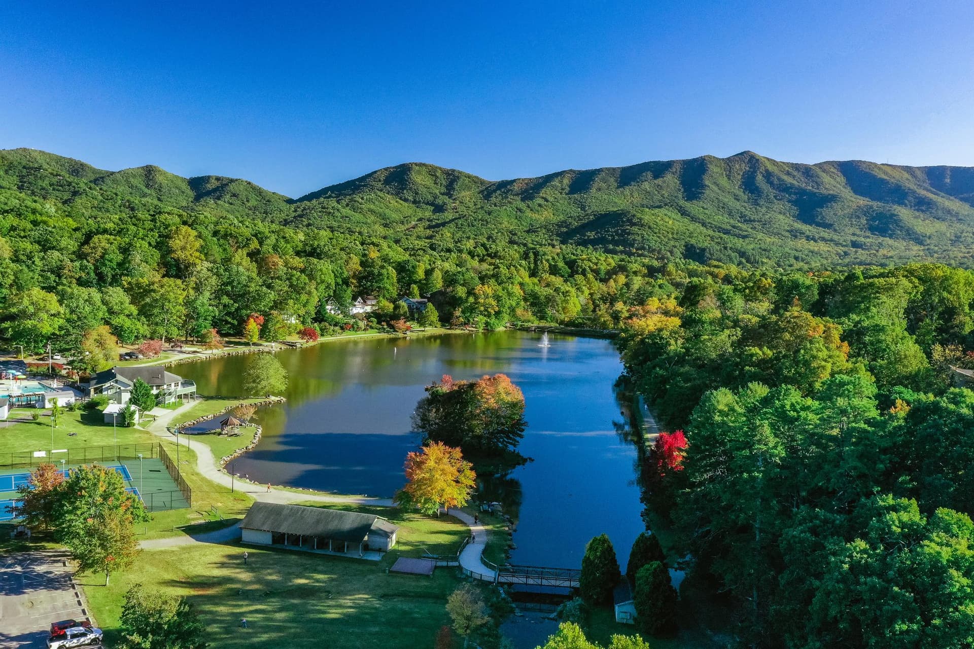 Lake Tomahawk Park, Black Mountain by Stephan Pruitt