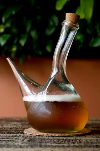 a fun traditional way to drink panaché, a blend of estrella damm lager and fizzy fever tree bitter lemon a fun traditional way to drink panaché, a blend of estrella damm lager and fizzy fever tree bitter lemon