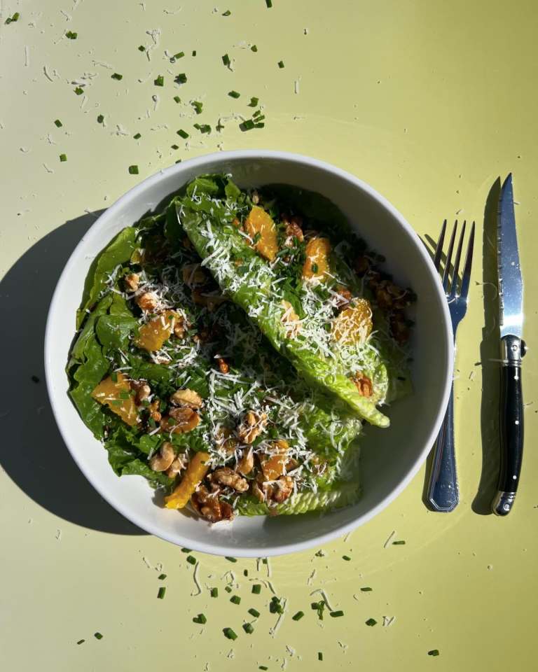 Fresh greens from the garden Fresh greens from the garden